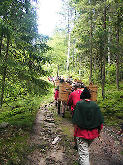 Wanderwege des Historischen Goldenen Steigs im Bayr. Wald
